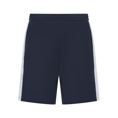 Pantaloncini in maglia con tasche con cerniera