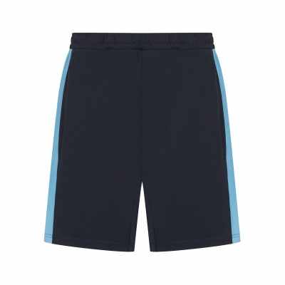 Pantaloncini in maglia con tasche con cerniera