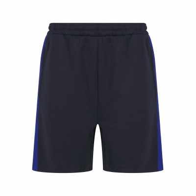 Pantaloncini in maglia con tasche con cerniera