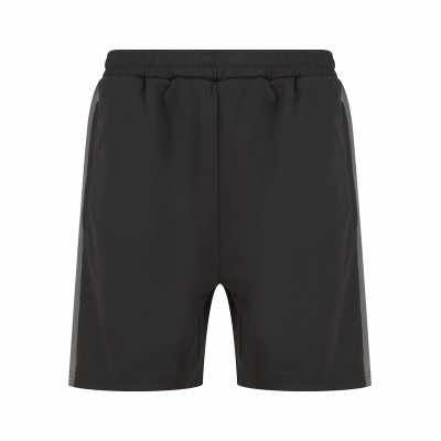 Pantaloncini in maglia con tasche con cerniera