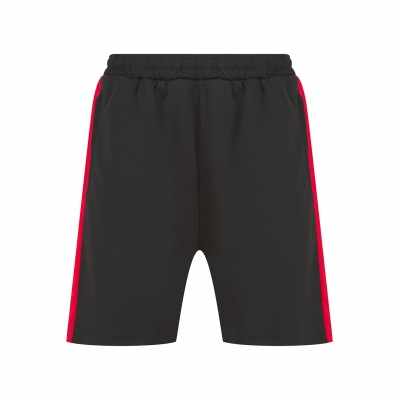 Pantaloncini in maglia con tasche con cerniera