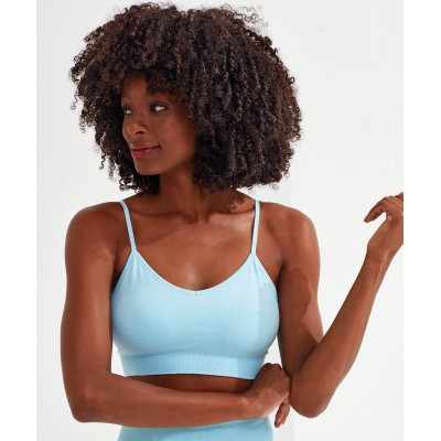 Reggiseno flessibile multi-sport TriDri® senza cuciture riciclato 3D da donna