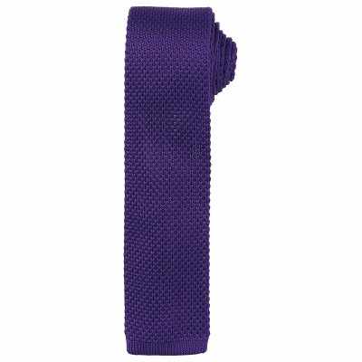 Cravatta sottile lavorata a maglia