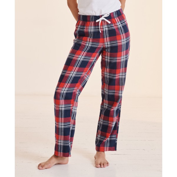 Pantaloni da salotto in tartan da donna - cod. RWSK083