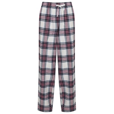 Pantaloni da salotto in tartan da donna