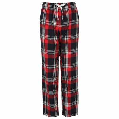 Pantaloni da salotto in tartan da donna