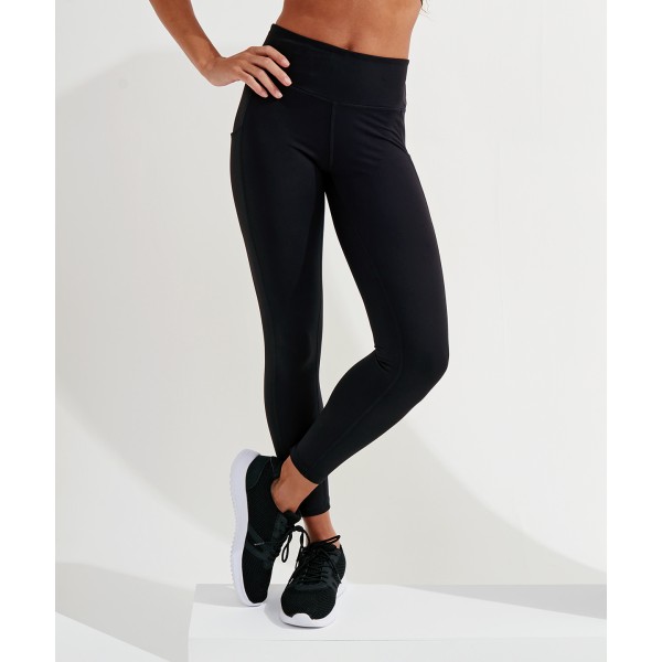 Leggings lunghi da donna in TriDri® riciclato ad alte prestazioni - cod. RWTR532