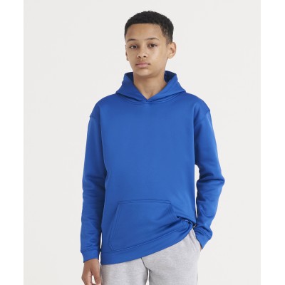 Felpa con cappuccio sportiva in poliestere per bambini Felpa con cappuccio sportiva in poliestere per bambini