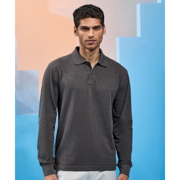 Polo a maniche lunghe da uomo dalla vestibilità classica - cod. RWAQ030