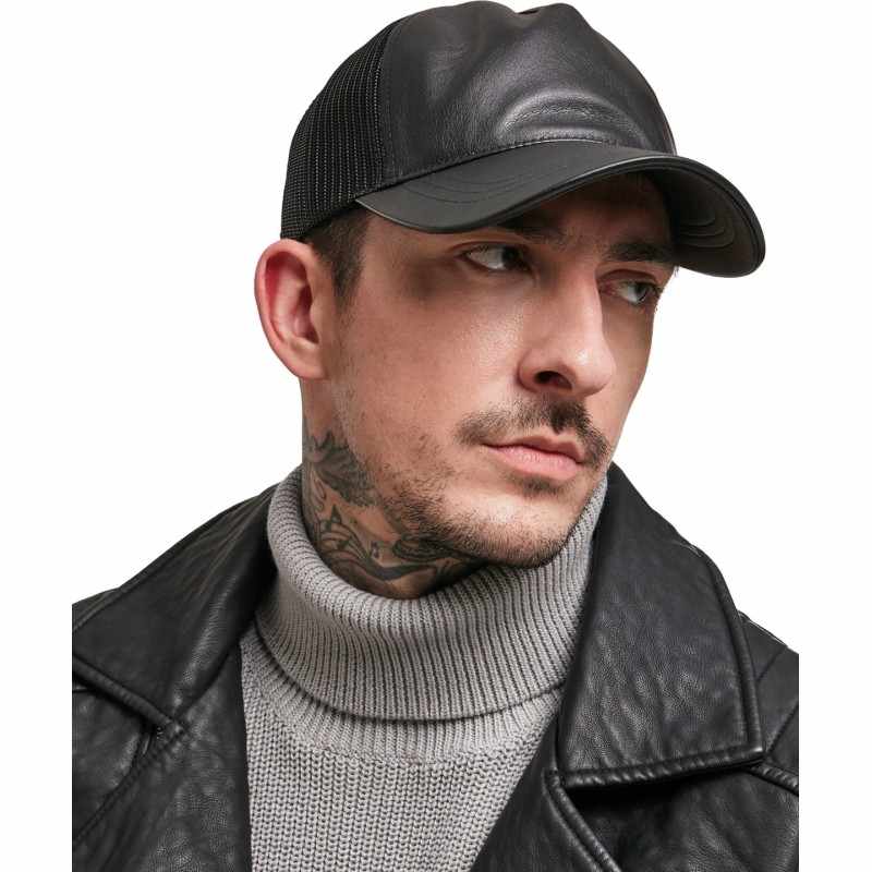 Cappellino da Camionista in pelle - cod. RWYP038