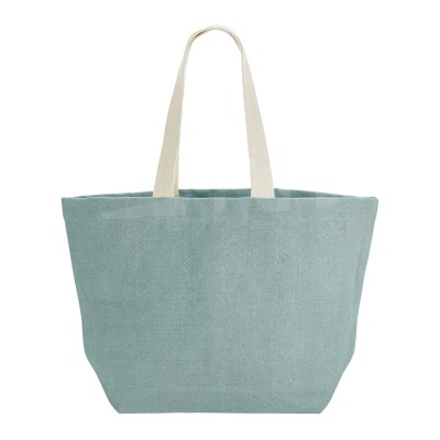 Borsa da spiaggia in juta morbida lavata Borsa da spiaggia in juta morbida lavata