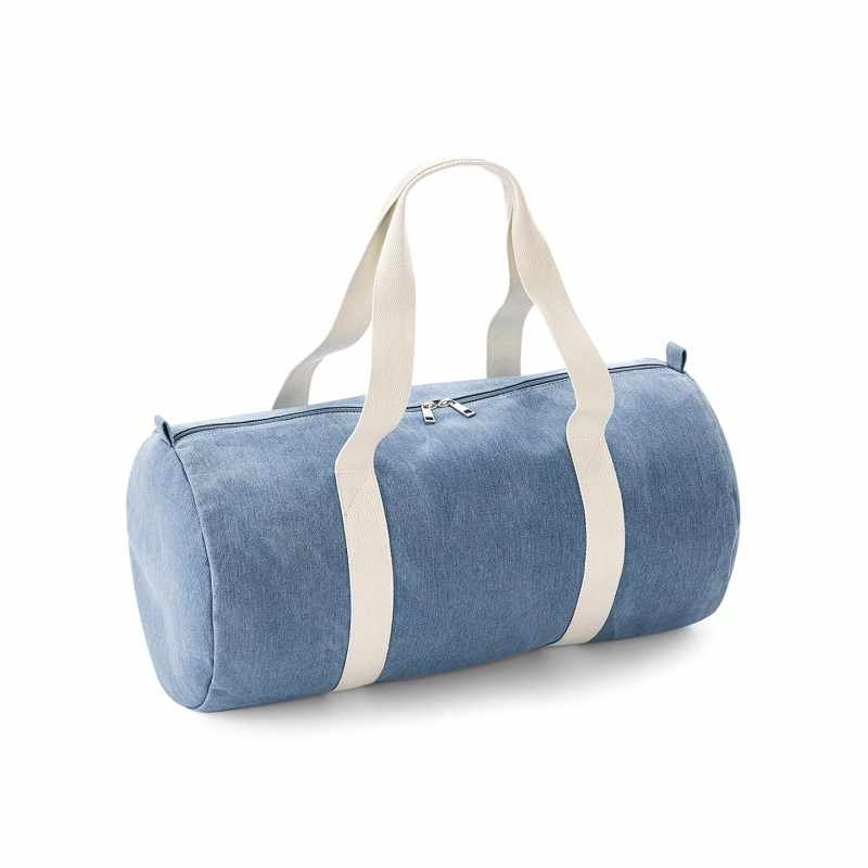 Borsa a barile in denim - cod. RWBG646