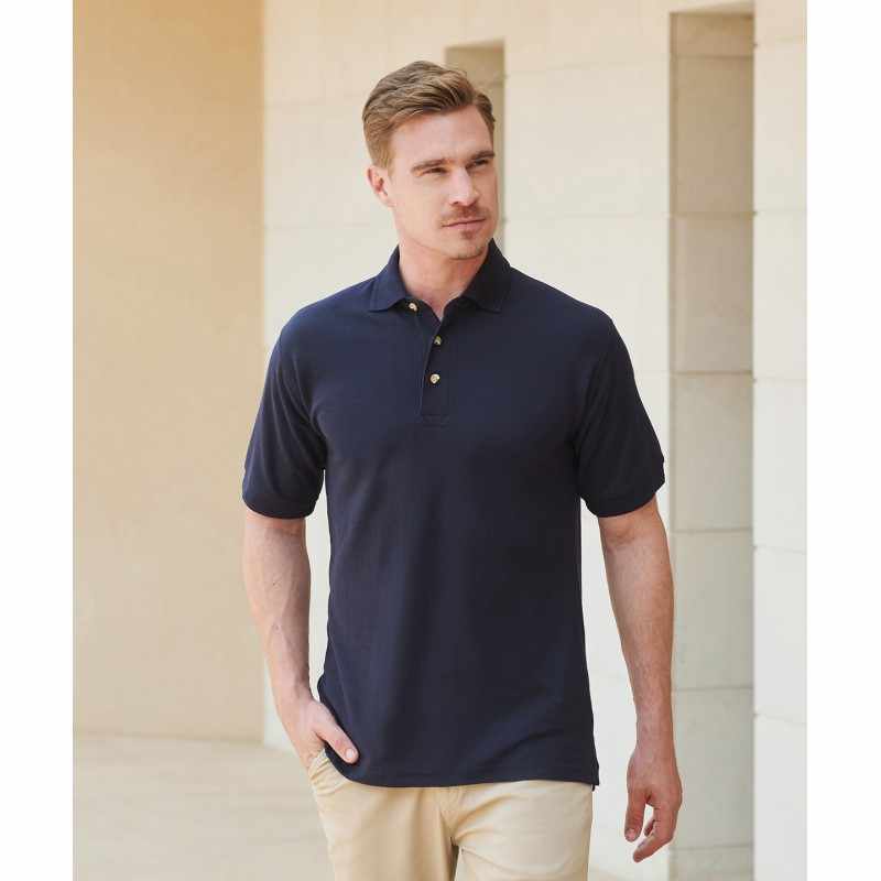 Polo da lavoro personalizzabile con loghi - cod. RWHB410