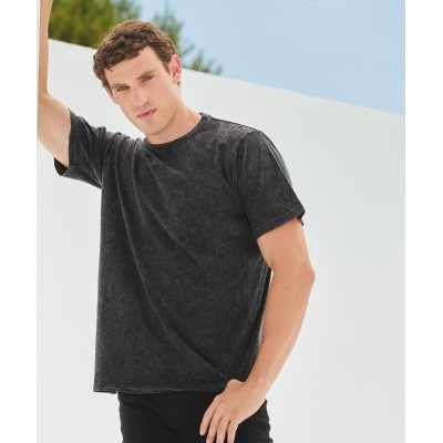 T-shirt unisex con fascia lavata