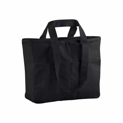 Borsa tote con tasca cargo a doppio manico