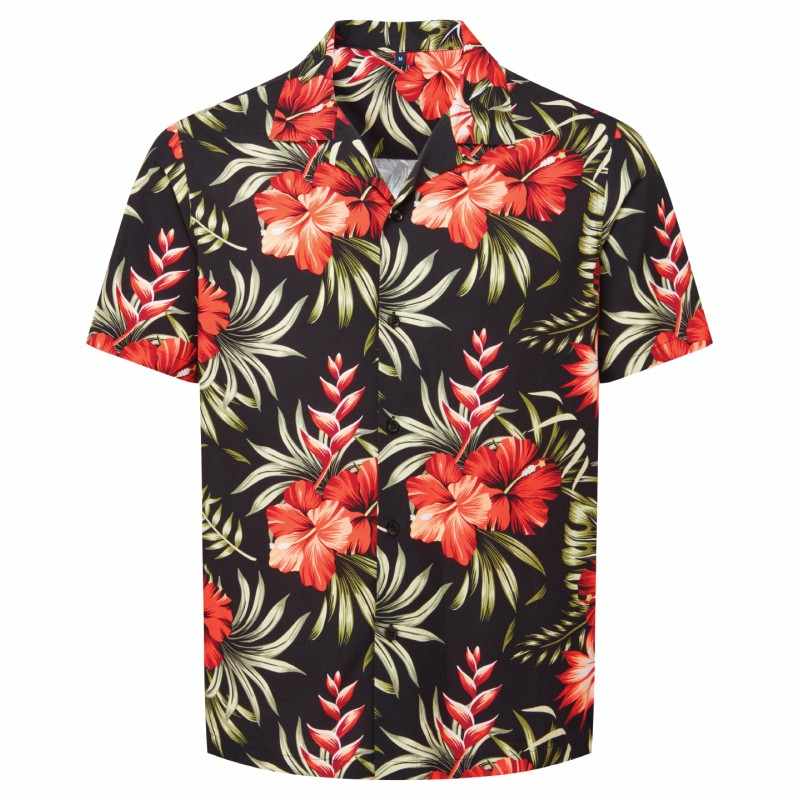 Camicia da uomo a maniche corte da stampare - cod. RWWB500