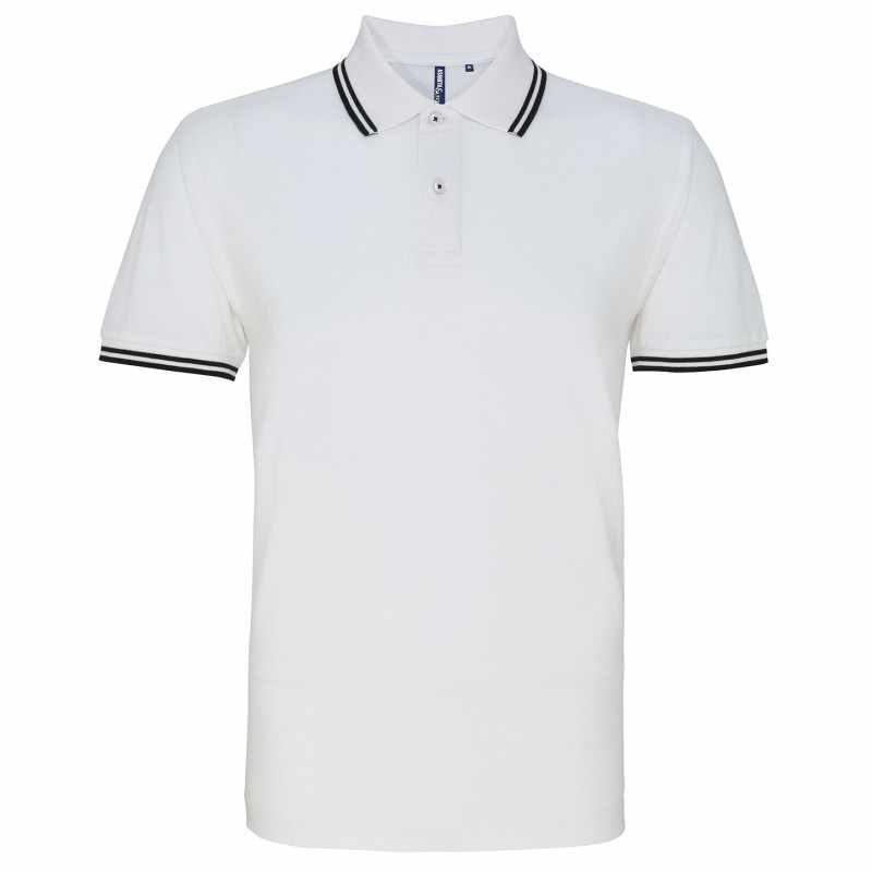 Polo classica in cotone pettinato da stampare - cod. RWAQ011