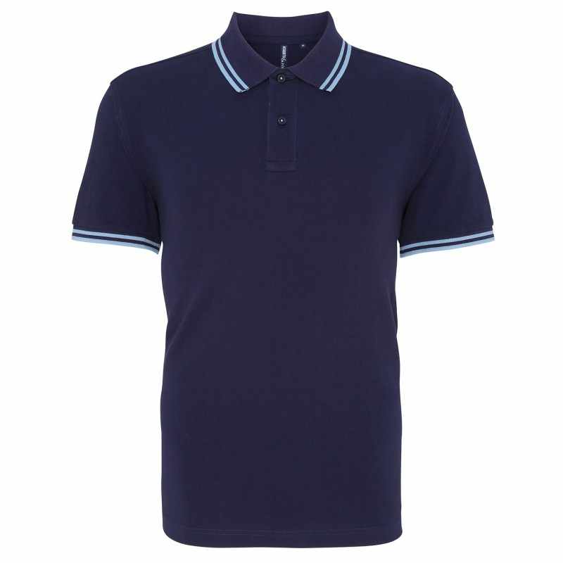 Polo classica in cotone pettinato da stampare - cod. RWAQ011