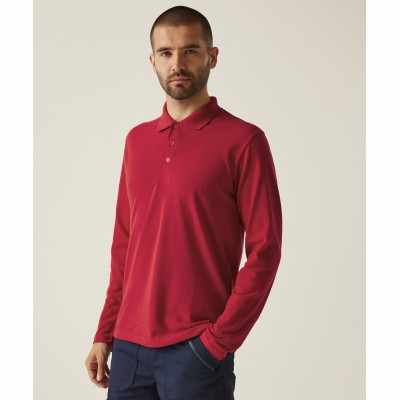 Polo manica lunga Pro 65/35