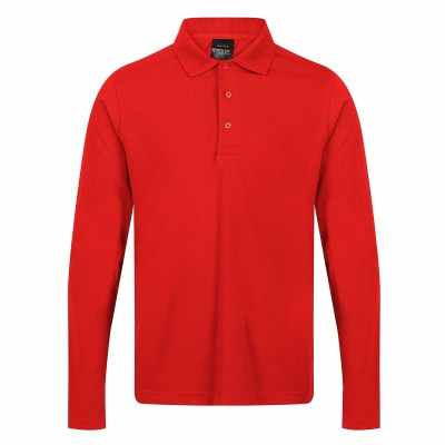 Polo manica lunga Pro 65/35