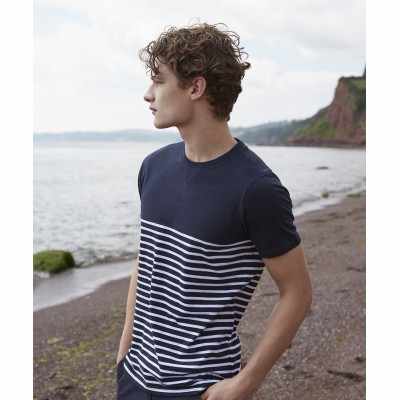 T-shirt bretone a maniche corte