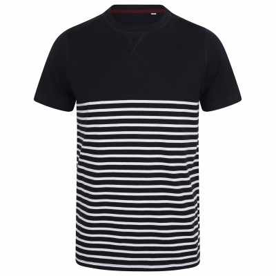 T-shirt bretone a maniche corte