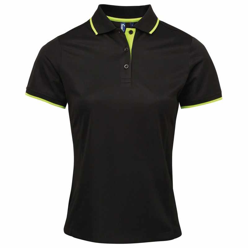Polo da donna con spacchi laterali - cod. RWPR619