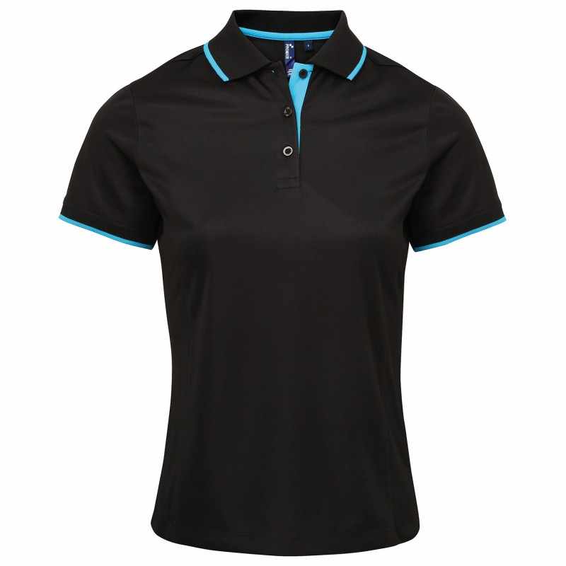 Polo da donna con spacchi laterali - cod. RWPR619