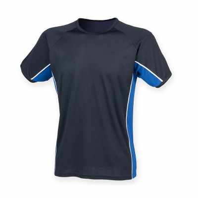 T-shirt con pannello prestazionale