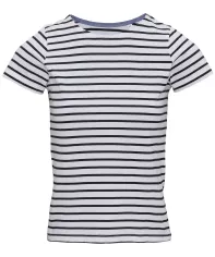 Maglietta da marinaio a maniche corte da donna