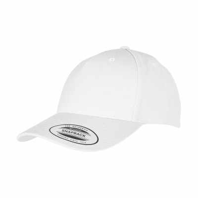 Cappellino snapback con visiera curva premium a 5 pannelli YP Classics (5789M)