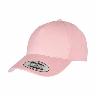 Cappellino snapback con visiera curva premium a 5 pannelli YP Classics (5789M)