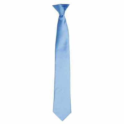 Cravatta con clip in raso 'Colours' Cravatta con clip in raso 'Colours'
