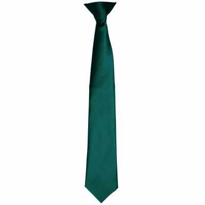 Cravatta con clip in raso 'Colours' Cravatta con clip in raso 'Colours'