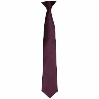 Cravatta con clip in raso 'Colours' Cravatta con clip in raso 'Colours'