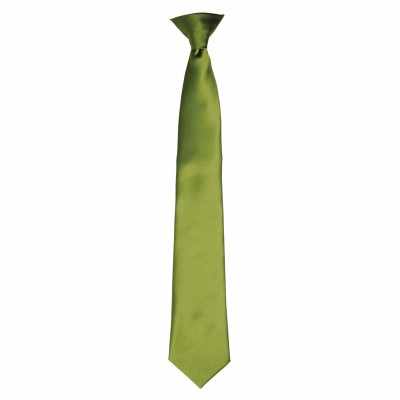 Cravatta con clip in raso 'Colours' Cravatta con clip in raso 'Colours'