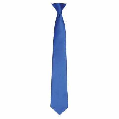 Cravatta con clip in raso 'Colours' Cravatta con clip in raso 'Colours'