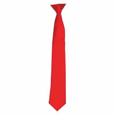 Cravatta con clip in raso 'Colours' Cravatta con clip in raso 'Colours'