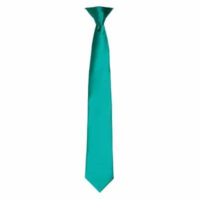 Cravatta con clip in raso 'Colours' Cravatta con clip in raso 'Colours'