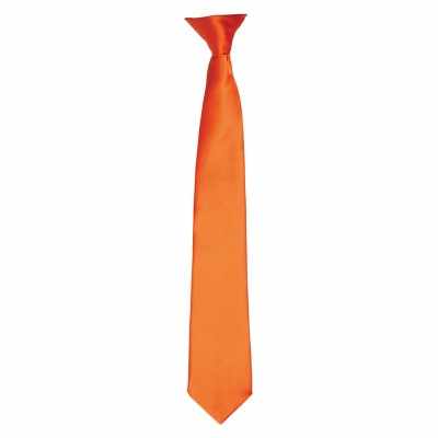 Cravatta con clip in raso 'Colours' Cravatta con clip in raso 'Colours'