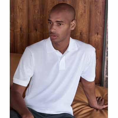 Polo regular fit in tessuto riciclato Superwash® 60°C