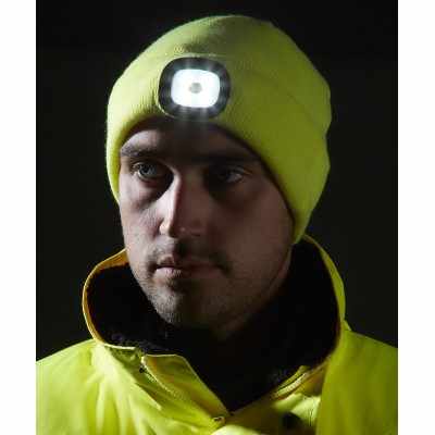 Beanie LED faro ricaricabile tramite USB (B029)