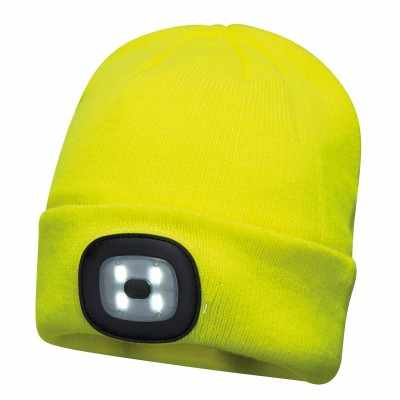Beanie LED faro ricaricabile tramite USB (B029)