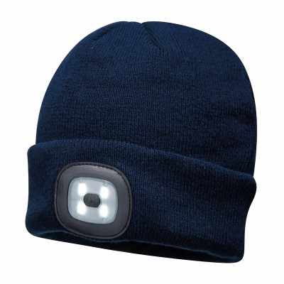 Beanie LED faro ricaricabile tramite USB (B029)