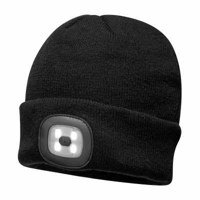 Beanie LED faro ricaricabile tramite USB (B029)