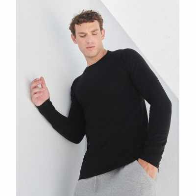 T-shirt elasticizzata a maniche lunghe Feel Good