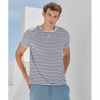 T-shirt a righe unisex