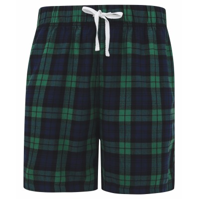 Pantaloncini da salotto in tartan