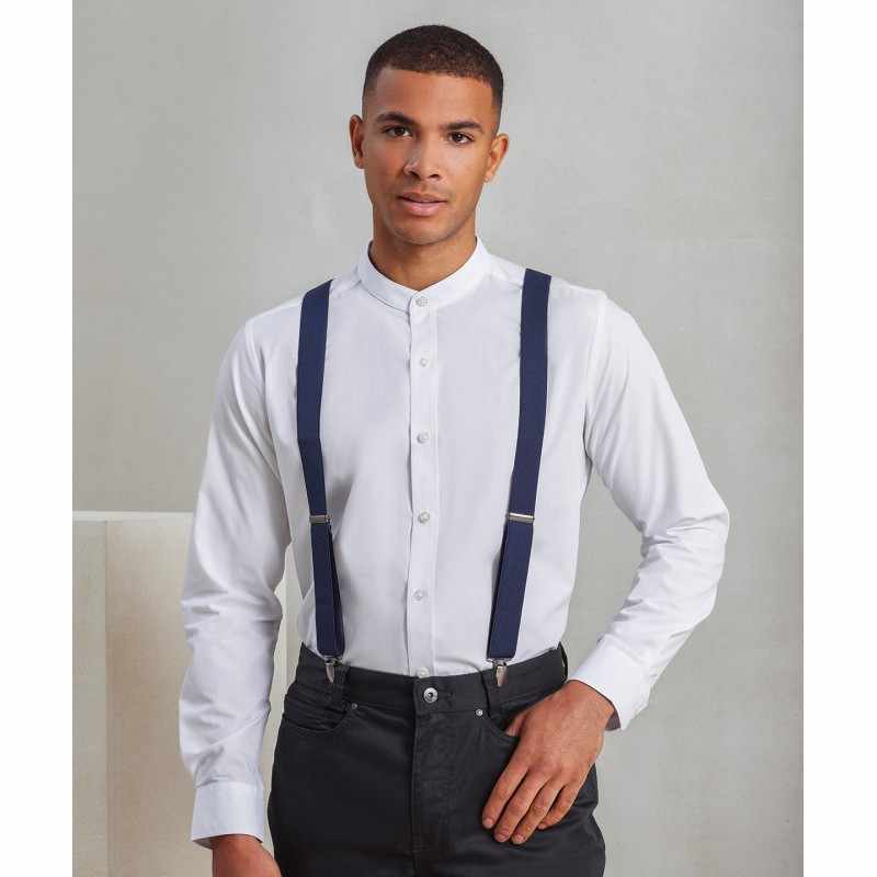 Bretelle personalizzate per pantaloni con clip - cod. RWPR701