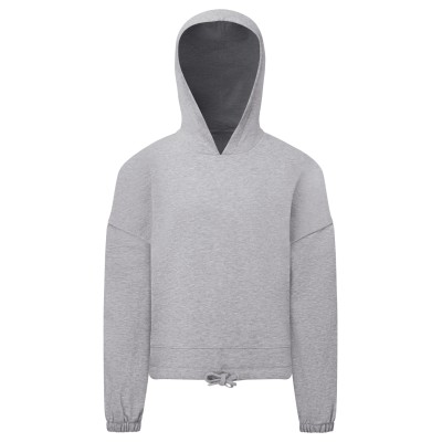 Felpa con cappuccio oversize corta riciclata TriDri® per bambini Felpa con cappuccio oversize corta riciclata TriDri® per bambini